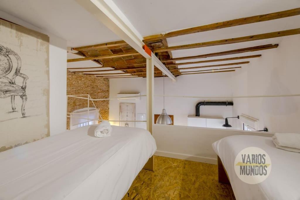 Cozy Loft En Chamberi Calle Ponzano Leilighet Madrid Eksteriør bilde