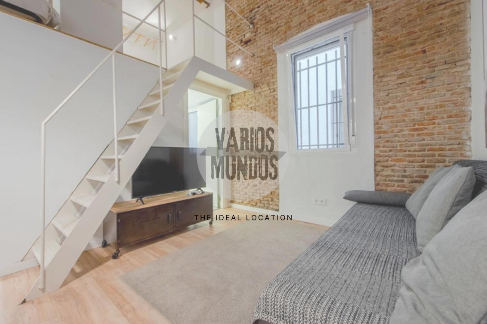 Cozy Loft En Chamberi Calle Ponzano Leilighet Madrid Eksteriør bilde